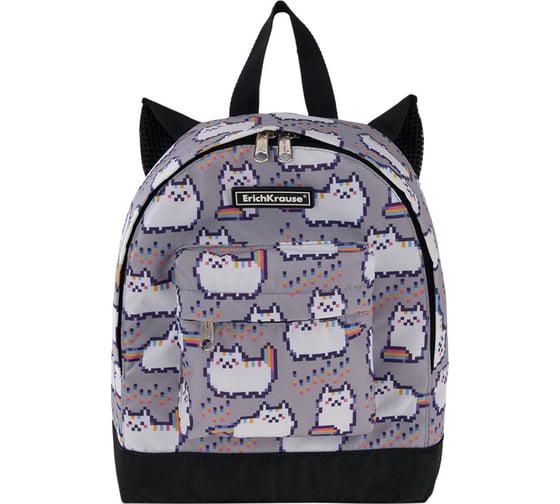 Рюкзак ErichKrause EasyLine Mini Animals 6L Pixel Cat 48258