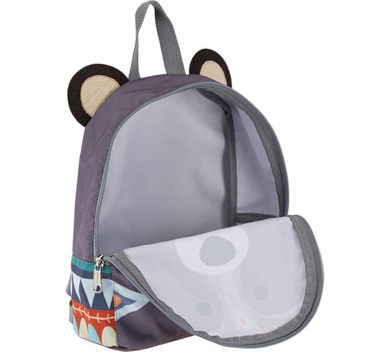 Рюкзак ErichKrause EasyLine Mini Animals 5L Mimi Racoon 51650