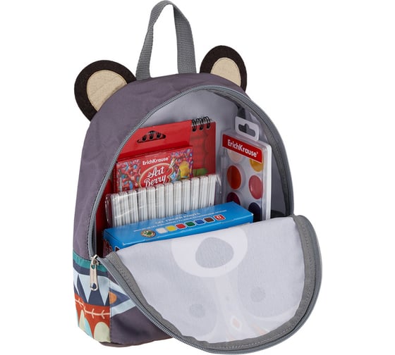Рюкзак ErichKrause EasyLine Mini Animals 5L Mimi Racoon 51650