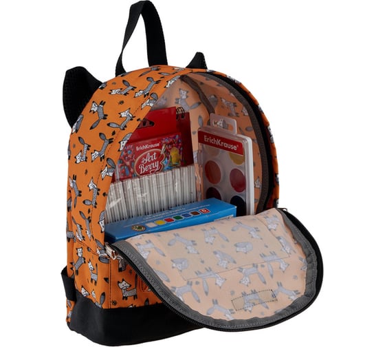 Рюкзак ErichKrause EasyLine Mini Animals 6L Foxes 48096