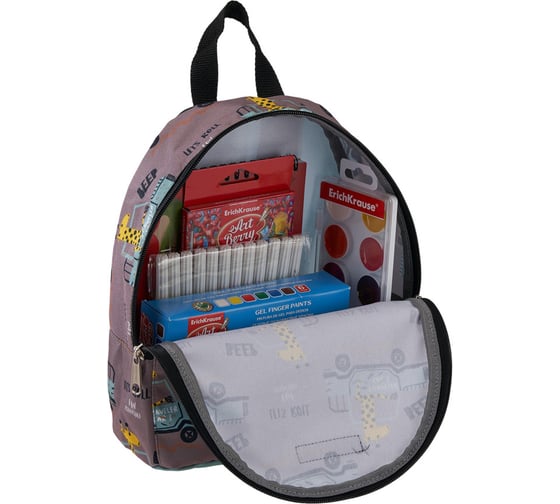 Рюкзак ErichKrause EasyLine Mini 5L Traveling Giraffe 51664