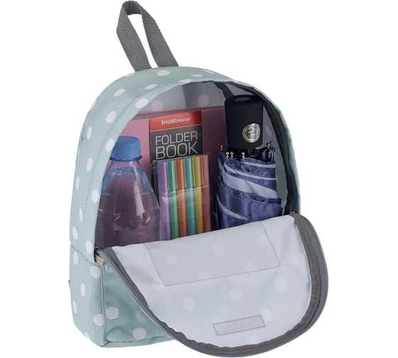 Рюкзак ErichKrause EasyLine 6L Dots in Mint 51681