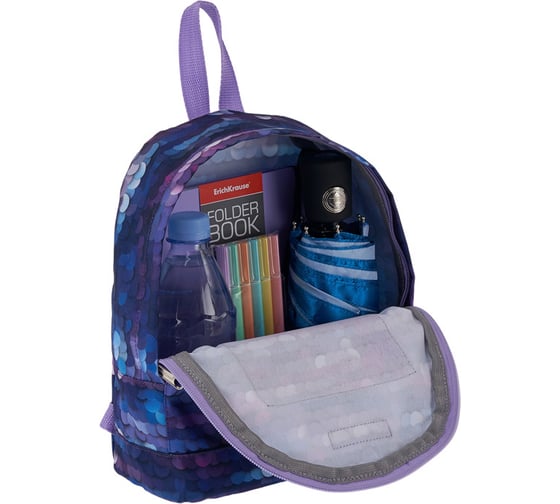 Рюкзак ErichKrause EasyLine 6L Purple Print 48632