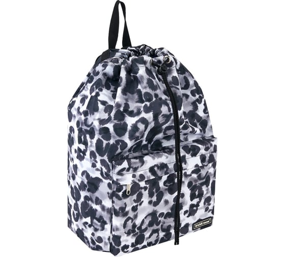 Рюкзак на шнурке ErichKrause EasyLine 16L Grey Leopard 48395