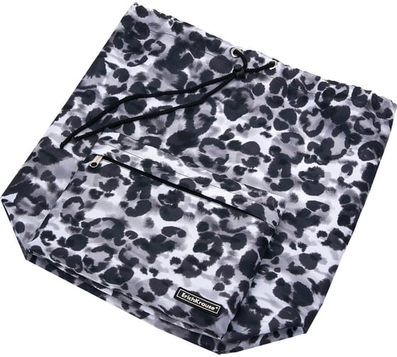 Рюкзак на шнурке ErichKrause EasyLine 16L Grey Leopard 48395