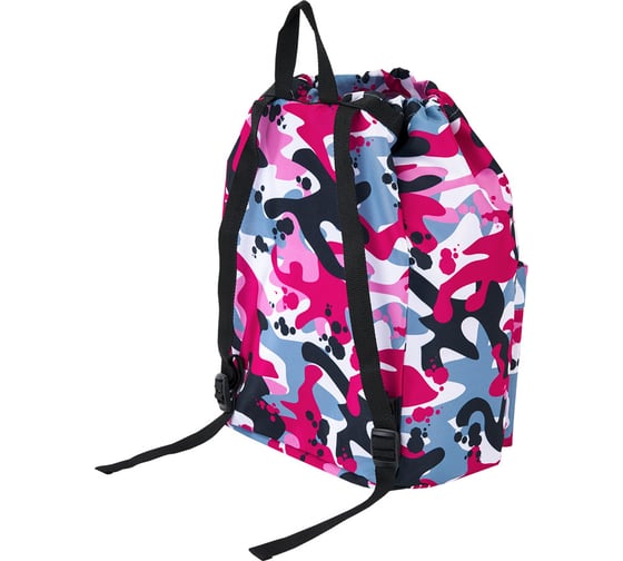 Рюкзак на шнурке ErichKrause EasyLine 16L Pink Camo 51797
