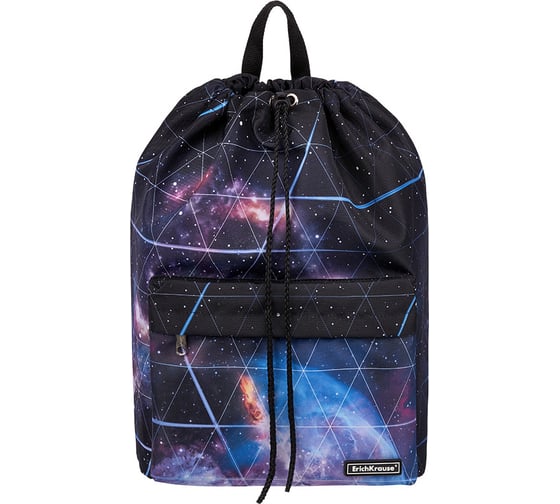 Рюкзак на шнурке ErichKrause EasyLine 16L Blue Stardust 51793