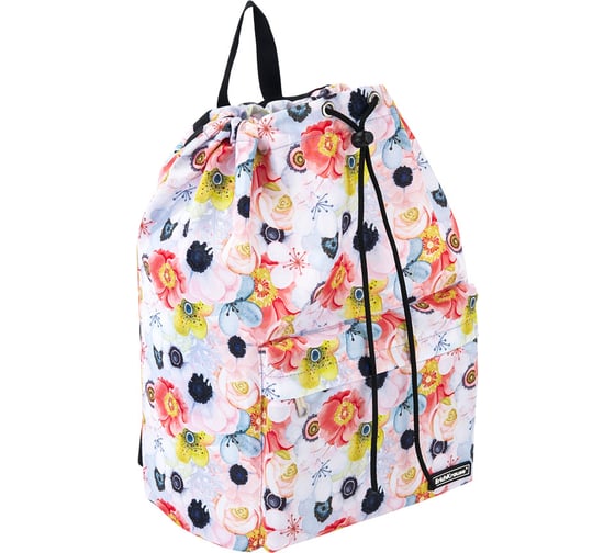 Рюкзак на шнурке ErichKrause EasyLine 16L Flower Cocktail 48314