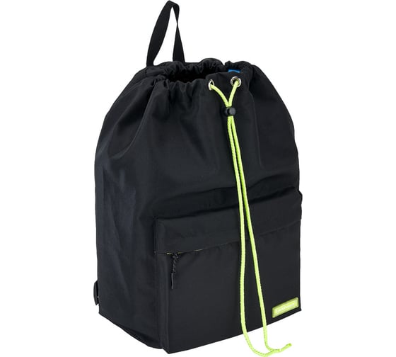 Рюкзак на шнурке ErichKrause EasyLine 16L Black&Yellow 48549