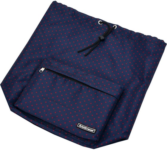 Рюкзак на шнурке ErichKrause EasyLine 16L Dots in Blue 51787