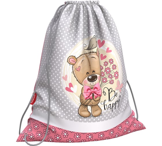 Мешок для обуви ErichKrause Happy Bear 365x440мм 54408