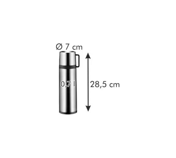 Термос с кружкой Tescoma CONSTANT 0.7 л, нержавеющая сталь 318524