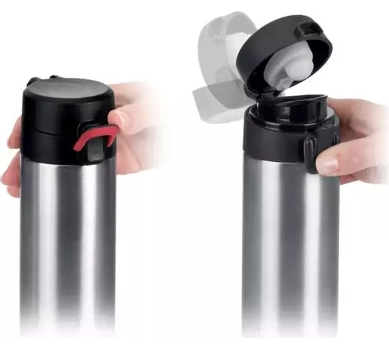 Спорт-термос с замком Tescoma CONSTANT 0.5 л, нержавеющая сталь 318531