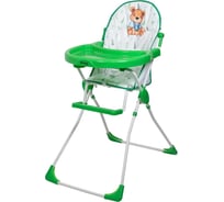 Детский стульчик для кормления InHome зеленый INBHC1/4
