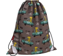 Мешок для обуви ErichKrause Traveling Giraffe 365x440мм 52016