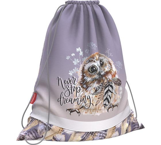 Мешок для обуви ErichKrause Dreamy Owl 365x440мм 52025