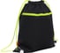 Мешок для обуви ErichKrause Black&Yellow, с карманом на молнии, 500x410 мм, 49111 1