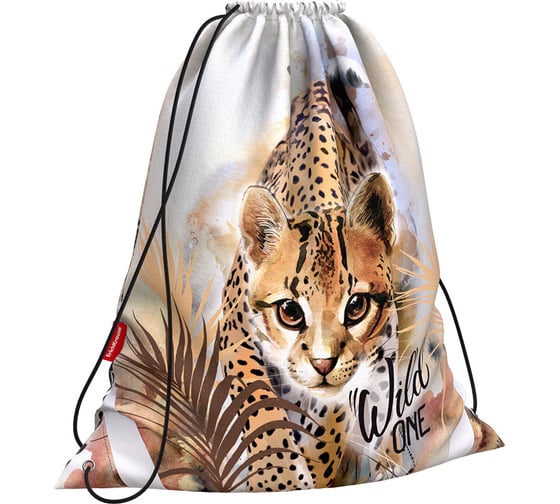 Мешок для обуви ErichKrause Wild Cat 365x440мм 48440