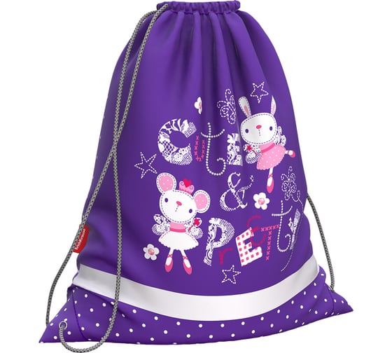 Мешок для обуви ErichKrause Cute&Pretty 365x440мм 51927 1