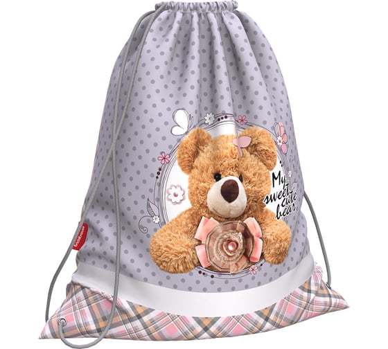 Мешок для обуви ErichKrause Teddy Bear 365x440мм 51920