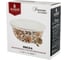 Эмалированная миска с пластиковой крышкой Agness серия Ренессанс 24x10, 5 см, 2.8л 950-165 3