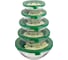Набор мисок с крышкой Agness СУРА, 10 предметов, 150/250/450/630/1150 мл 887-118 1