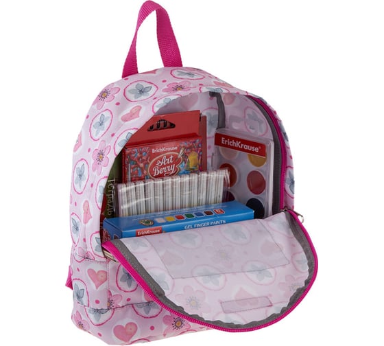 Рюкзак ErichKrause EasyLine Mini 6L Pink Flowers 48276