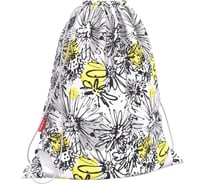 Мешок для обуви ErichKrause Zebra Flower 365x440 мм 52057