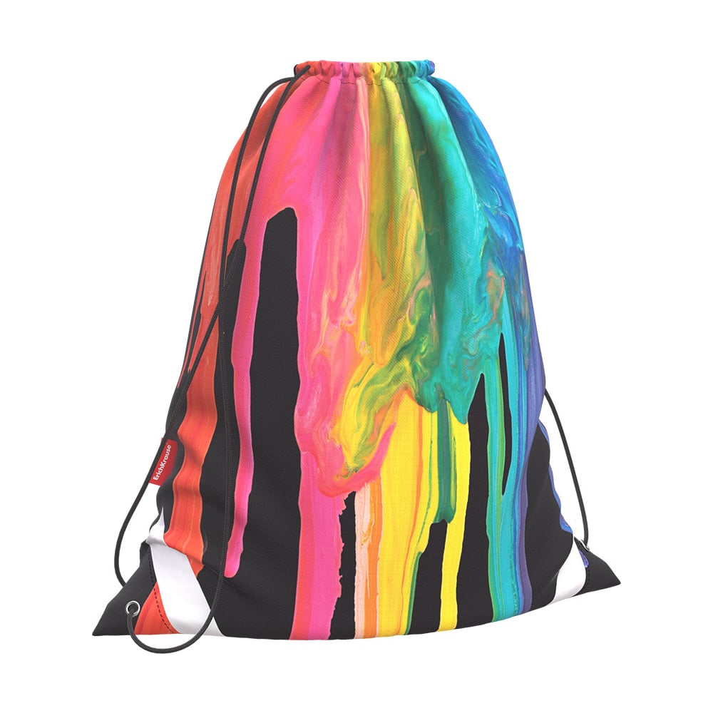 Мешок для обуви ErichKrause Color Drips 365x440 мм 52125 - выгодная ...