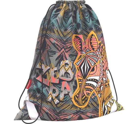 Мешок для обуви ErichKrause Ethno Zebra 365x440 мм 52060
