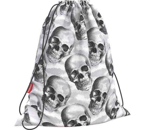 Мешок для обуви ErichKrause Pixel Skull 365x440 мм 52111