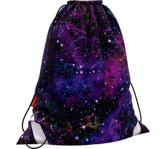 Мешок для обуви ErichKrause Purple Stardust 365x440 мм 52104