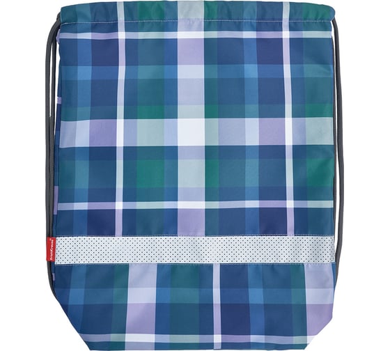 Мешок для обуви с боковым карманом ErichKrause Forest Tartan 500x410 мм 54834