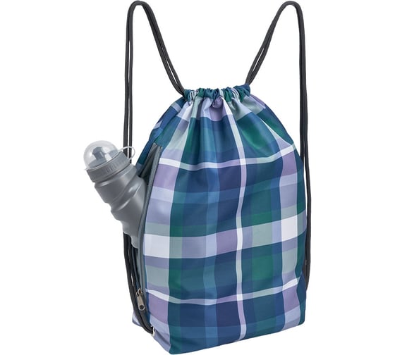 Мешок для обуви с боковым карманом ErichKrause Forest Tartan 500x410 мм 54834
