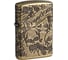 Зажигалка Zippo Armor с покрытием Antique Brass, латунь/сталь, медная, матовая, 36x12x56 мм 49035 1