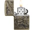 Зажигалка Zippo Armor с покрытием Antique Brass, латунь/сталь, медная, матовая, 36x12x56 мм 49035 2