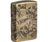 Зажигалка Zippo Armor с покрытием Antique Brass, латунь/сталь, медная, матовая, 36x12x56 мм 49035 4