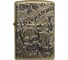 Зажигалка Zippo Armor с покрытием Antique Brass, латунь/сталь, медная, матовая, 36x12x56 мм 49035 6