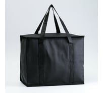 Термосумка Мастер К 18 л, 42x34x24 см, черная 7670303