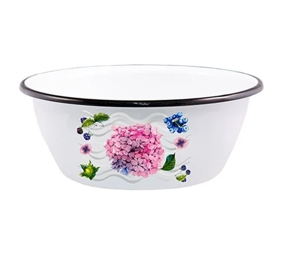 Эмалированная сталь appetite 0.8л 1с5с Hortensia 1