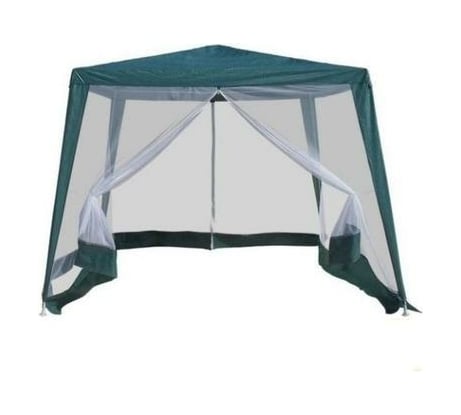 Садовый закрытый зауженный шатер СИМАЛЕНД 3х3м, зеленый 5354369