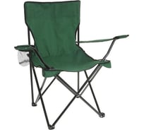 Туристическое кресло Maclay с подстаканником, 50x50x80 см, до 100 кг, зеленый 488614