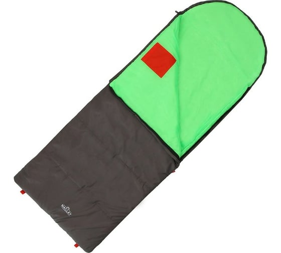 Трехслойный спальник Maclay camping comfort cool L, одеяло+подголовник, 185х70см 6478992