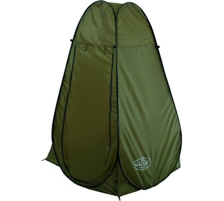 Туристическая самораскрывающаяся палатка для душа Maclay 120x120x195 см, зеленая 2748311