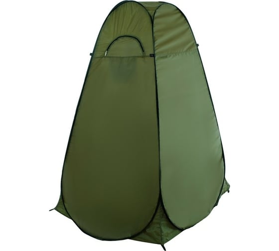 Туристическая самораскрывающаяся палатка для душа Maclay 120x120x195 см, зеленая 2748311