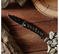 Складной нож Мастер К 6 полос, без фиксатора, 15.5x2.5 см 2983559