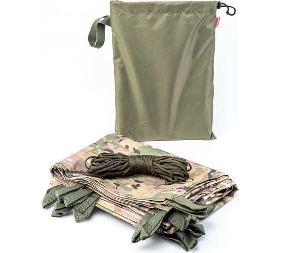 Туристический тент Tplus 2000x2900 мм, оксфорд 600, multicam T019958 1