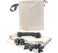 Туристический тент Tplus 5500x2900 мм, оксфорд 600, бежевый T020069