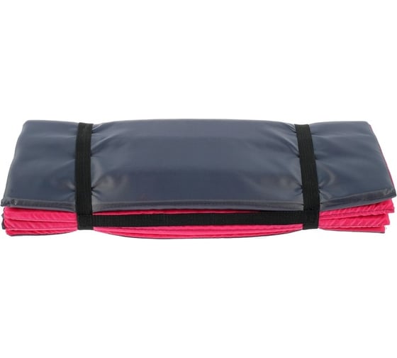 Складной коврик Onlitop 145х51 см, серо/малиновый 3302498
