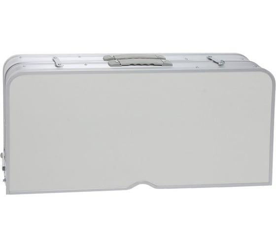 Туристический набор мебели Maclay стол 80x80x70 см, 4 стула 43x29x25 см, белый 496525
